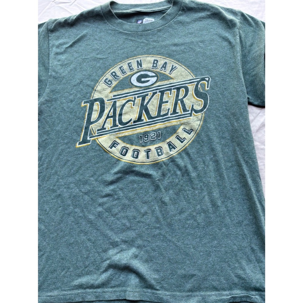 Gorpcore Mens NFL Team Apparel Green Bay Packers T-Shirt M Green